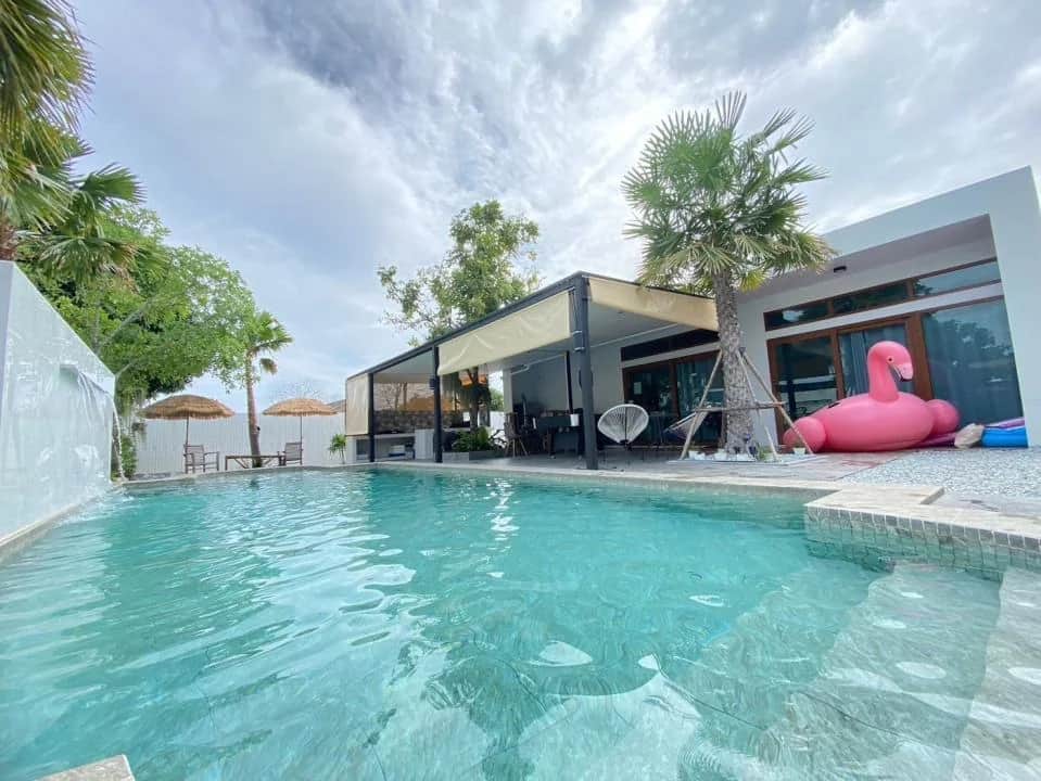 Rocky pool villa